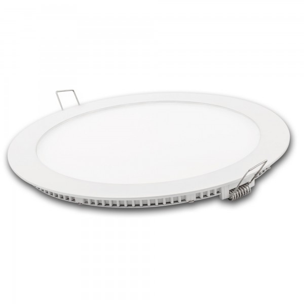 Downlight led redondo blanco 24w.neutra
