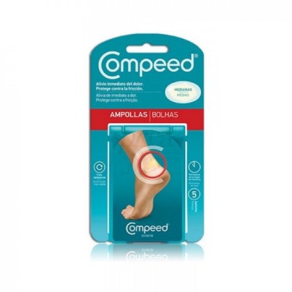 Compeed Apósitos Ampollas Tamaño Mediano 5 Unidades