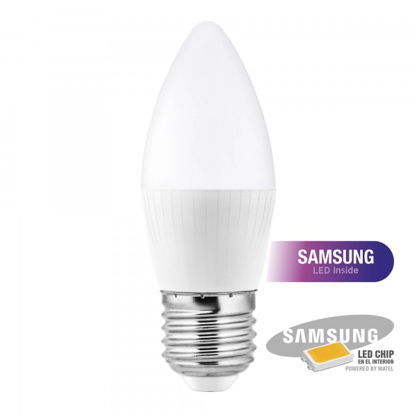 Bomb.led samsung vela e27 5w.fria (caja de 10 unidades)