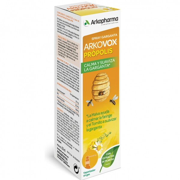 Arkopharma Arkovox Jarabe Própolis Sabor Menta 140 ml