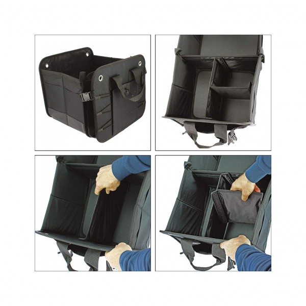 SUMEX 1 Organizador de Maletero de Coche Plegable con multicompartimentos