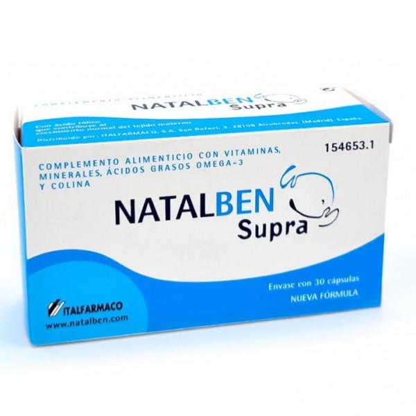 Natalben Supra 30 Caps