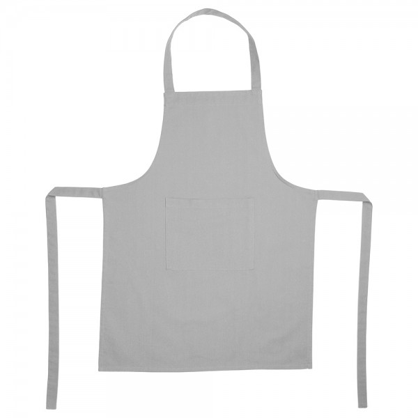 Delantal taupe, 60 x 80 cm