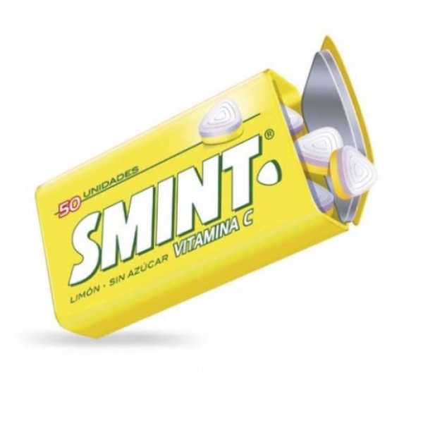 Smint Vitamina C Limon 50 Caramelos