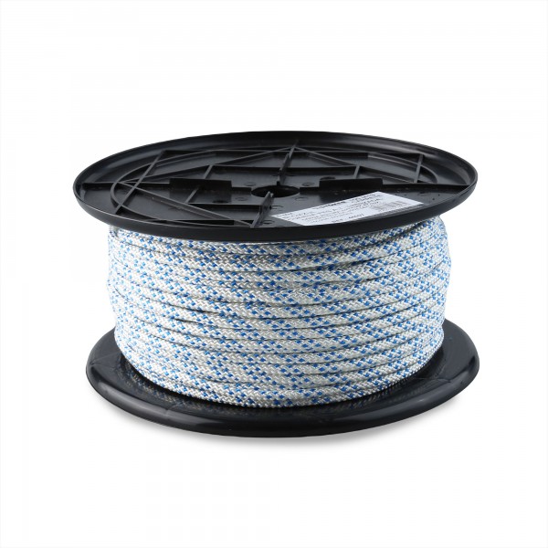 Cuerda poliester trenzada   6mm. x 100 m