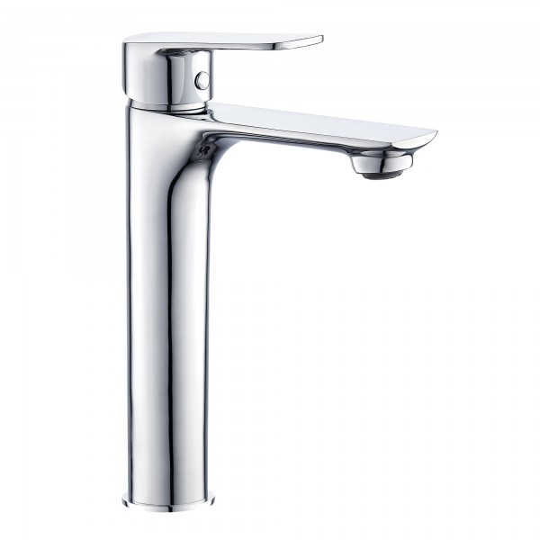 Monomando coral cromo lavabo alto