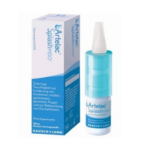 Artelac Splash Gotas Humectantes 0,2% Ácido Hialurónico 10ml