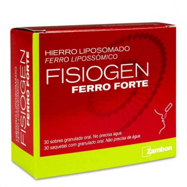 Fisiogen Ferro Forte Hierro 30 Sobres