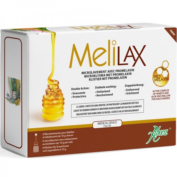 Melilax Adult Microenemas 6 Unidades 10 g