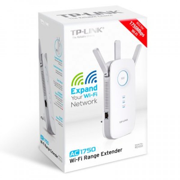 Tp-link re450 repetidor wifi dual ac1750