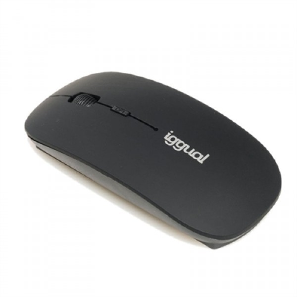 Iggual ratón bluetooth bom-1600dpi negro
