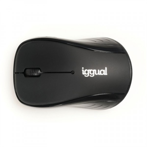 Iggual ratón inalámbrico wom-basic-1600dpi negro