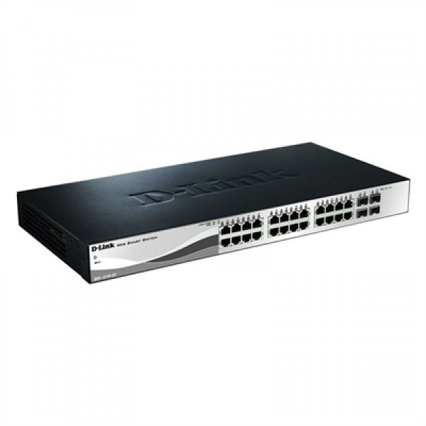 D-link dgs-1210-28/e switch 24xgb 4xsfp combo