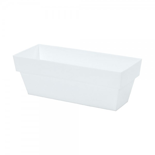 Jardinera limited 10x25cm blanco plastiken (pack 4 unidades)