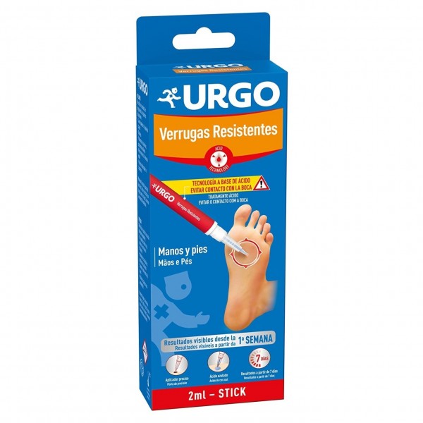 Urgo Verrugas Resistentes Manos y Pies Stick 2 m