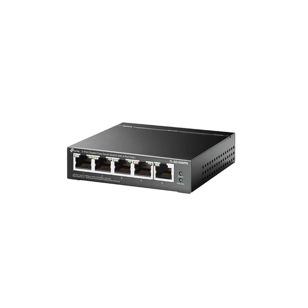 Tp-link tl-sg105mpe switch 5xgbe (4poe+) metal