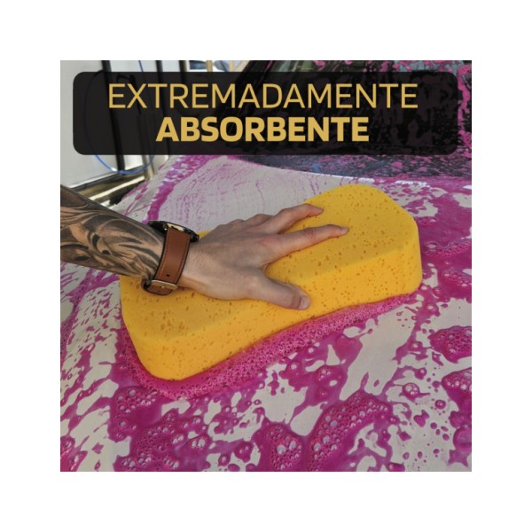 Esponja Billionaire para el Lavado y Cuidado de tu Coche Muy Absorbente 30 x 13 cm