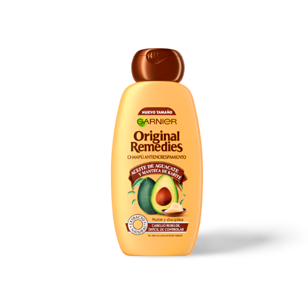 Garnier Original Remedies champú Aceite de Aguacate y Karité 300 ml