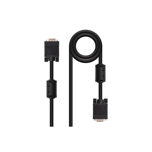 Nanocable cable conmutador vga 1,8 m negro