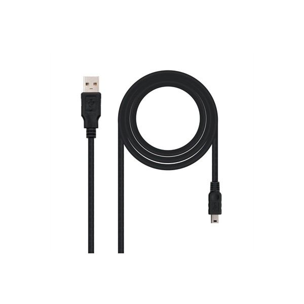 Nanocable cable usb 2.0 tipo a/m-mini usb 5pin/m1m