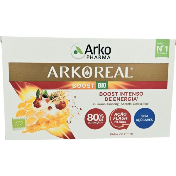 Arkoreal Royal Boost Bio Energía Intensa 10 Ampollas