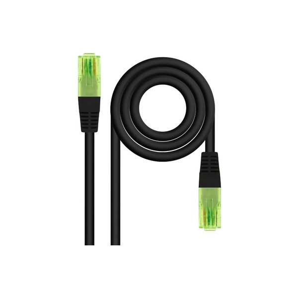 Nanocable cable rj45 cat.6 utp cca 7 m negro