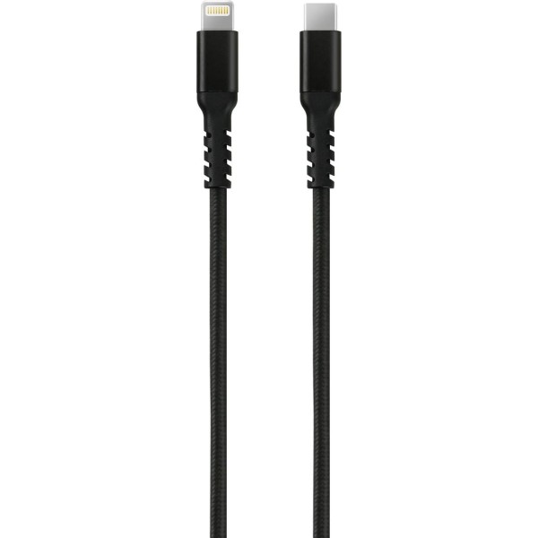 Cable cargador c/lightning 2m.ng.trenza.