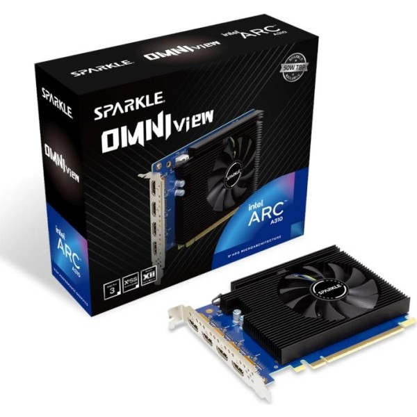 Sparkle vga intel arc a310 omni view 4g ddr6 4hdmi