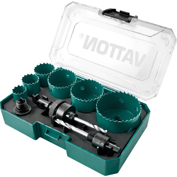 Corona bim. hss cobalto jgo. 9 pc.