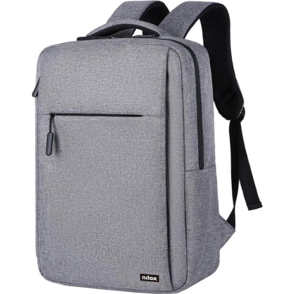 Nilox mochila profesional 15.6" gris